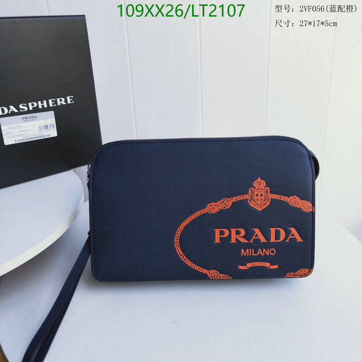 Prada Bag-(Mirror)-Wallet- Code: LT2107 $: 105USD