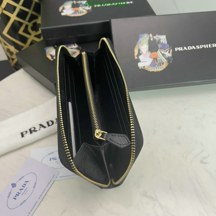 Prada Bag-(4A)-Wallet- Code: ZT2803 $: 49USD