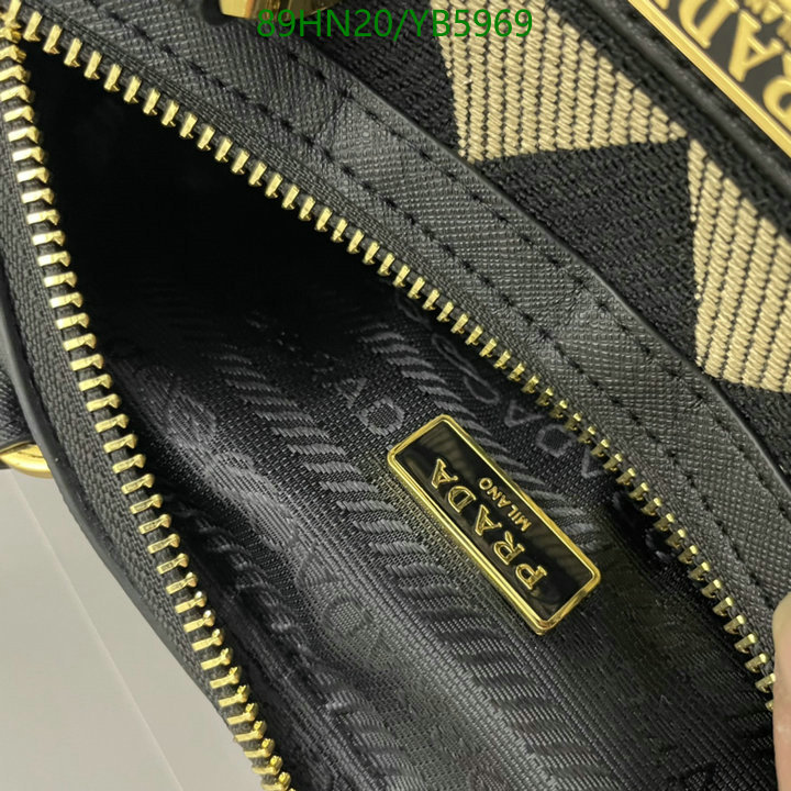 Prada Bag-(4A)-Handbag- Code: YB5969 $: 89USD