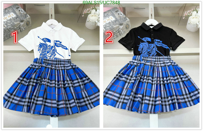 Kids clothing-Burberry Code: UC7848 $: 69USD