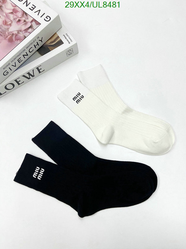 Sock-Miu Miu Code: UL8481 $: 29USD