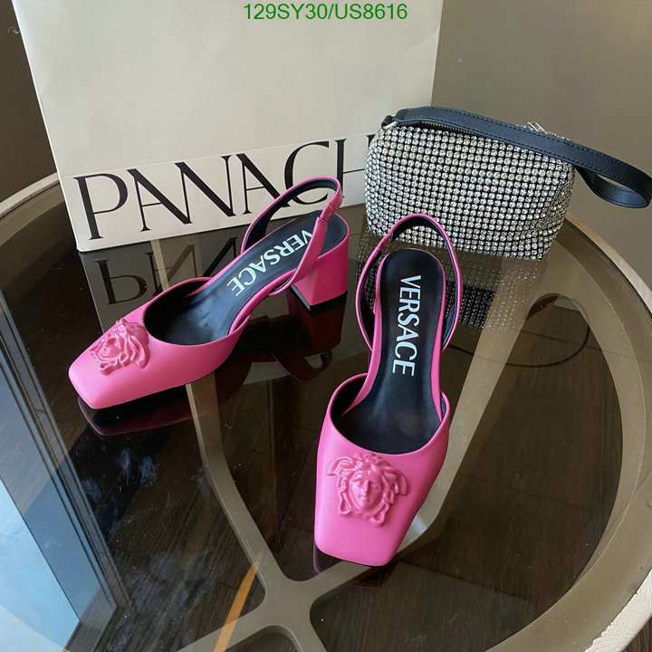Women Shoes-Versace Code: US8616 $: 129USD