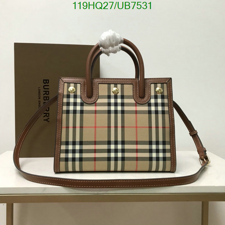 Burberry Bag-(4A)-Handbag- Code: UB7531