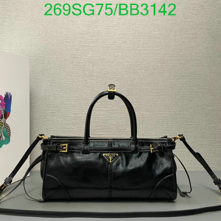 Prada Bag-(Mirror)-Handbag- Code: BB3142 $: 269USD