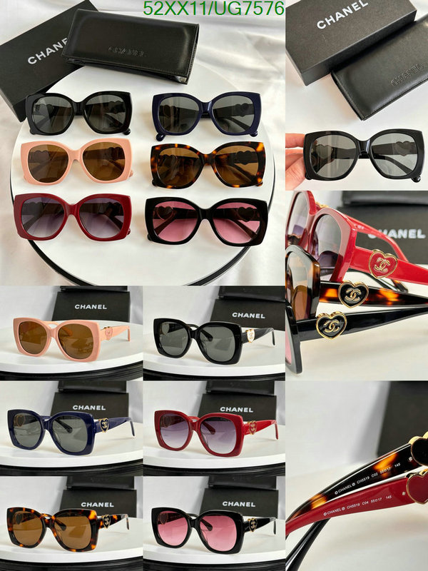 Glasses-Chanel Code: UG7576 $: 52USD