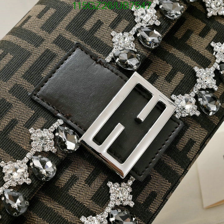 Fendi Bag-(4A)-Baguette- Code: UB7547 $: 115USD