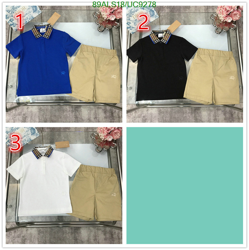 Kids clothing-Burberry Code: UC9278 $: 89USD