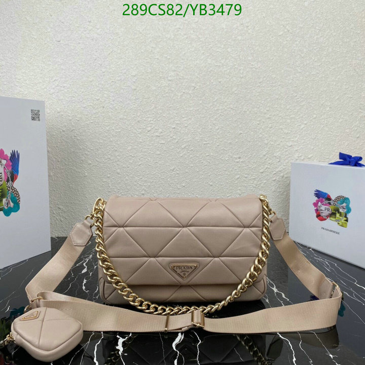 Prada Bag-(Mirror)-Diagonal- Code: YB3479 $: 289USD