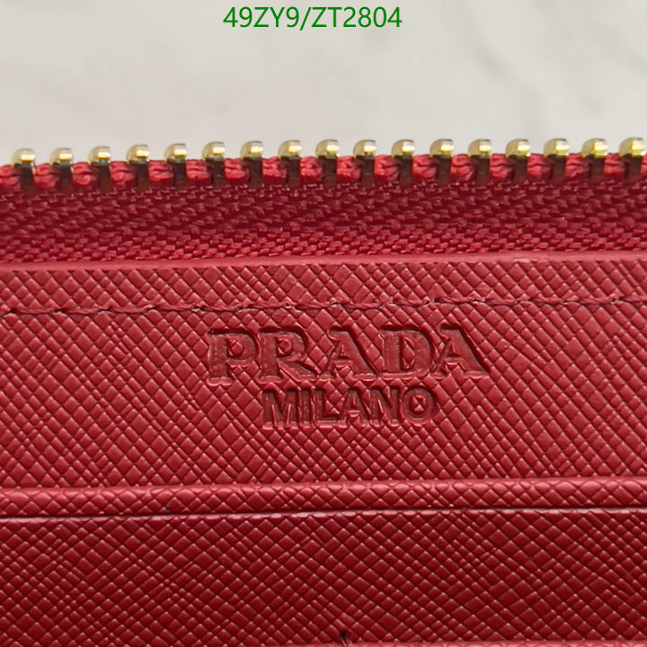 Prada Bag-(4A)-Wallet- Code: ZT2804 $: 49USD