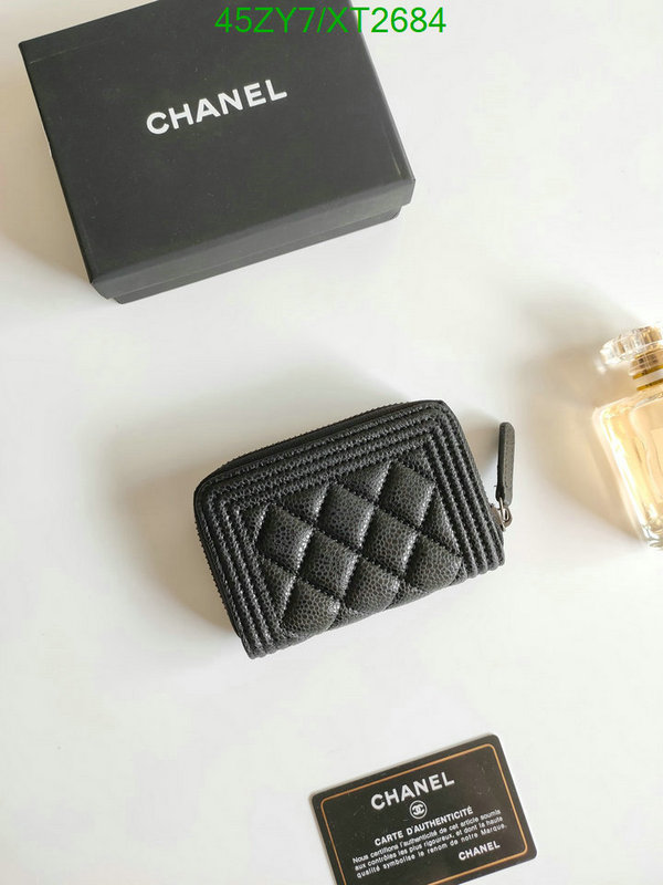 Chanel Bag-(4A)-Wallet- Code: XT2684 $: 45USD