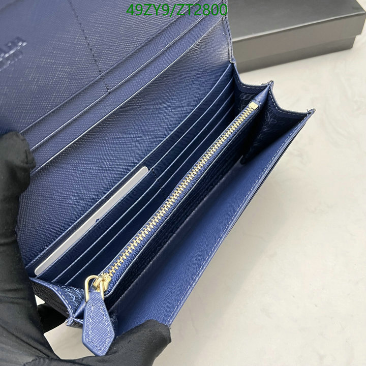 Prada Bag-(4A)-Wallet- Code: ZT2800 $: 49USD