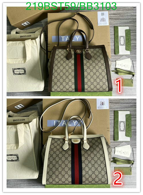 Gucci Bag-(Mirror)-Handbag- Code: BB3103 $: 219USD