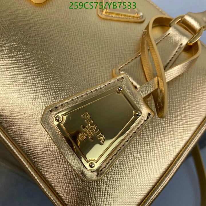 Prada Bag-(Mirror)-Diagonal- Code: YB7533 $: 259USD