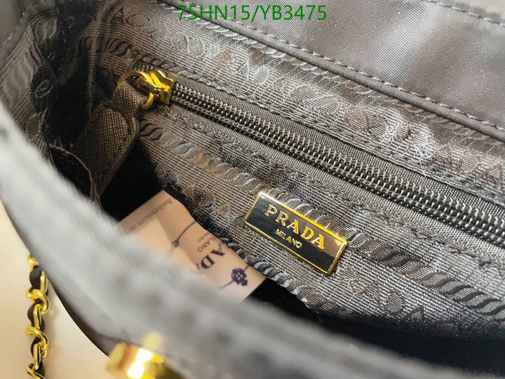 Prada Bag-(4A)-Diagonal- Code: YB3475 $: 75USD