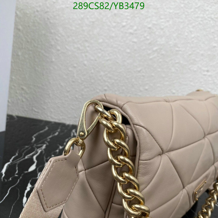 Prada Bag-(Mirror)-Diagonal- Code: YB3479 $: 289USD