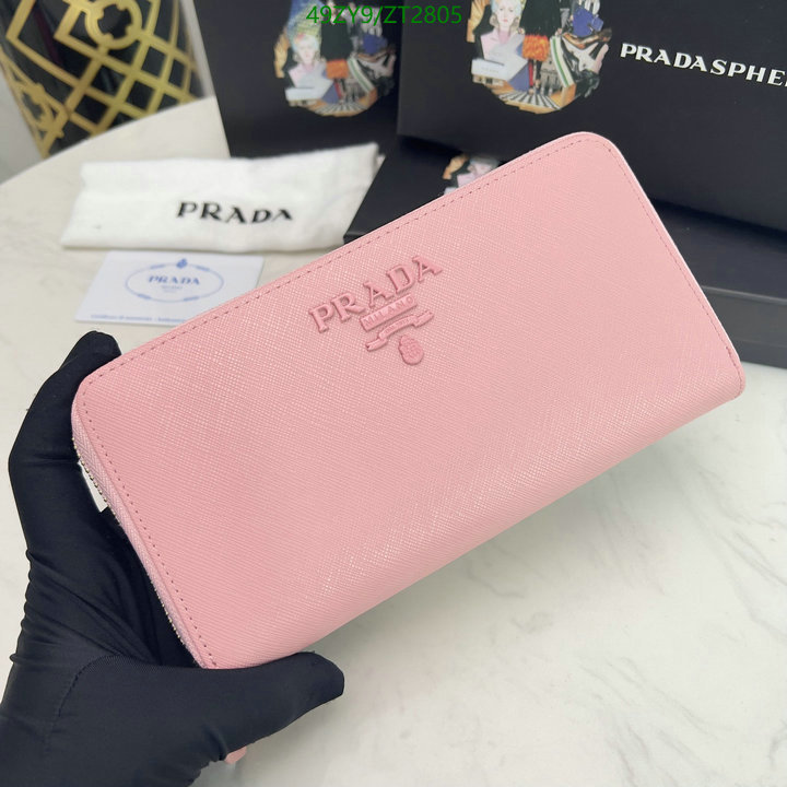 Prada Bag-(4A)-Wallet- Code: ZT2805 $: 49USD