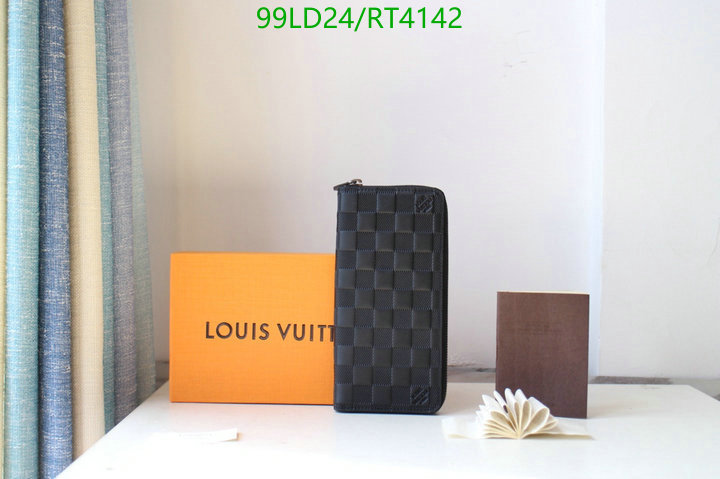 LV Bag-(Mirror)-Wallet- Code: RT4142 $: 99USD