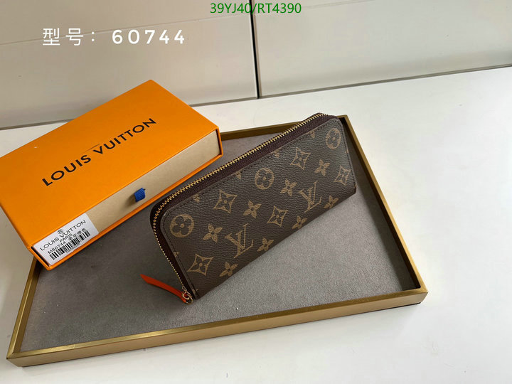 LV Bag-(4A)-Wallet- Code: RT4390 $: 39USD