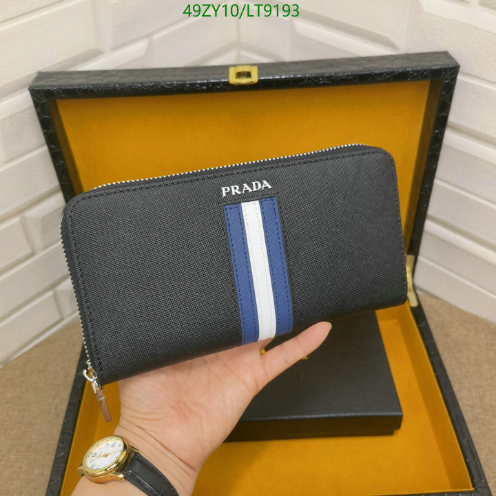 Prada Bag-(4A)-Wallet- Code: LT9193 $: 49USD