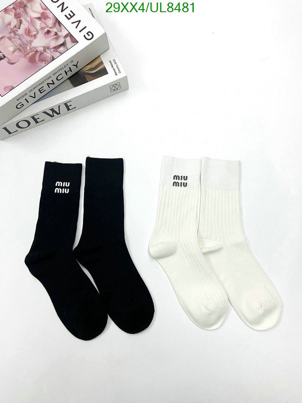 Sock-Miu Miu Code: UL8481 $: 29USD