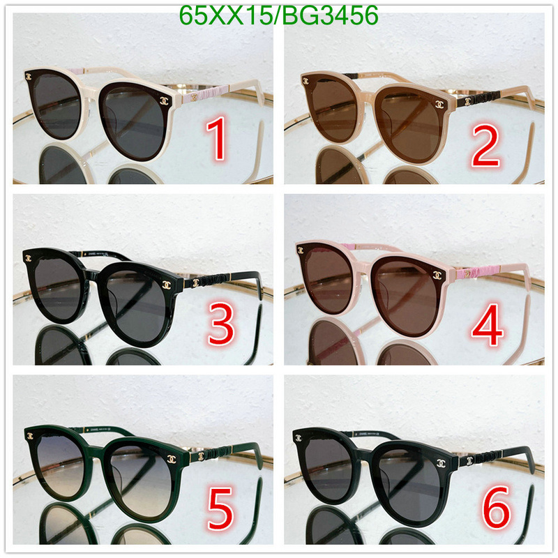 Glasses-Chanel Code: BG3456 $: 65USD