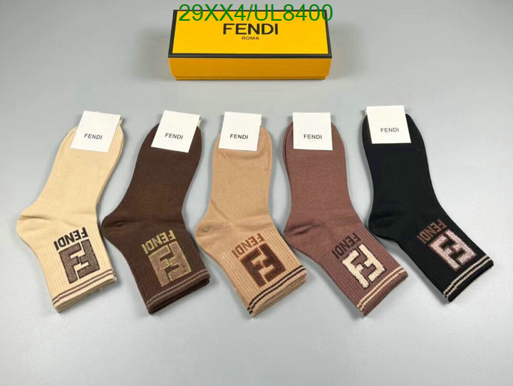 Sock-Fendi Code: UL8400 $: 29USD