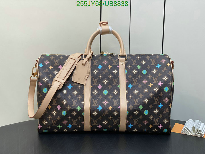 LV Bag-(Mirror)-Keepall BandouliRe 45-50- Code: UB8838 $: 255USD