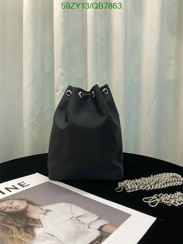 Prada Bag-(4A)-Bucket Bag- Code: QB7863 $: 59USD