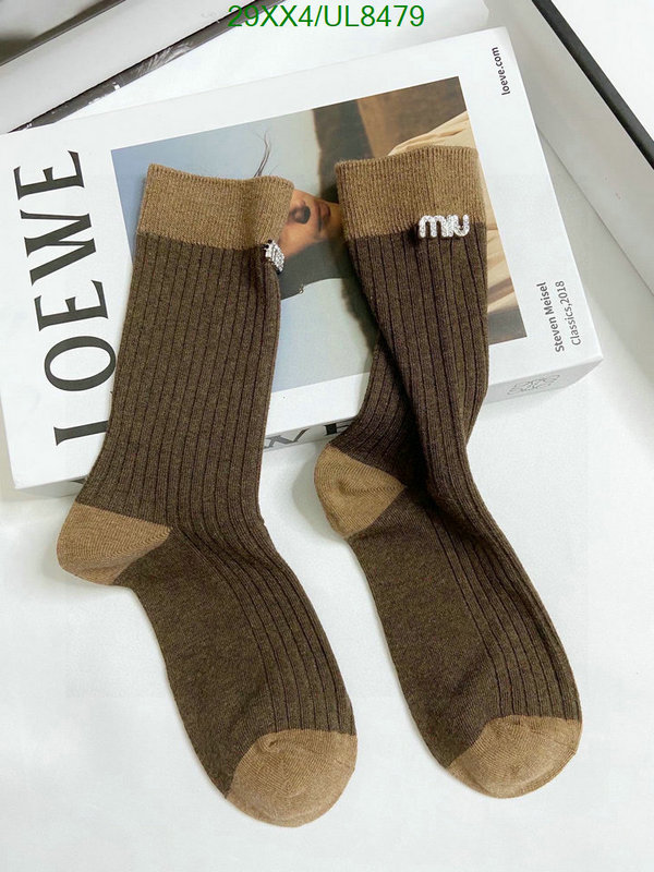 Sock-Miu Miu Code: UL8479 $: 29USD