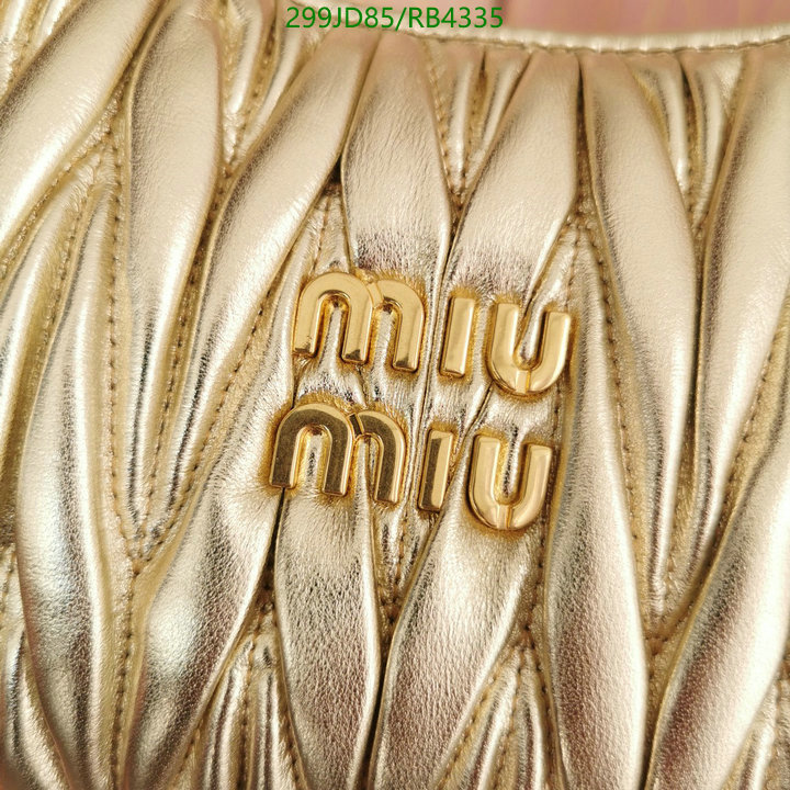 Miu Miu Bag-(Mirror)-Handbag- Code: RB4335 $: 299USD