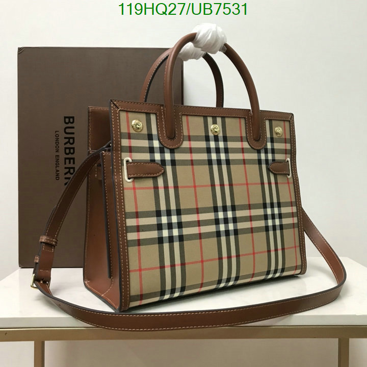 Burberry Bag-(4A)-Handbag- Code: UB7531