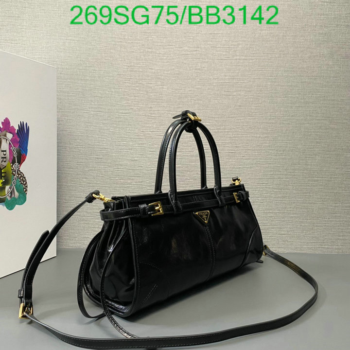 Prada Bag-(Mirror)-Handbag- Code: BB3142 $: 269USD