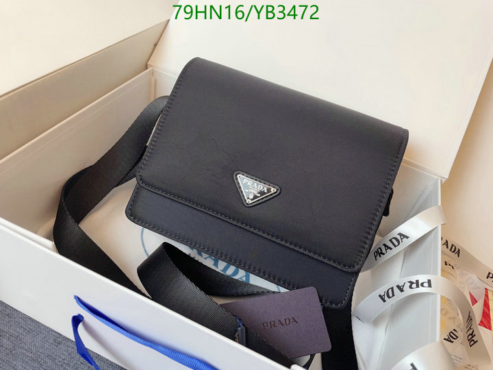 Prada Bag-(4A)-Diagonal- Code: YB3472 $: 79USD