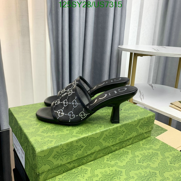 Women Shoes-Gucci Code: US7315 $: 125USD