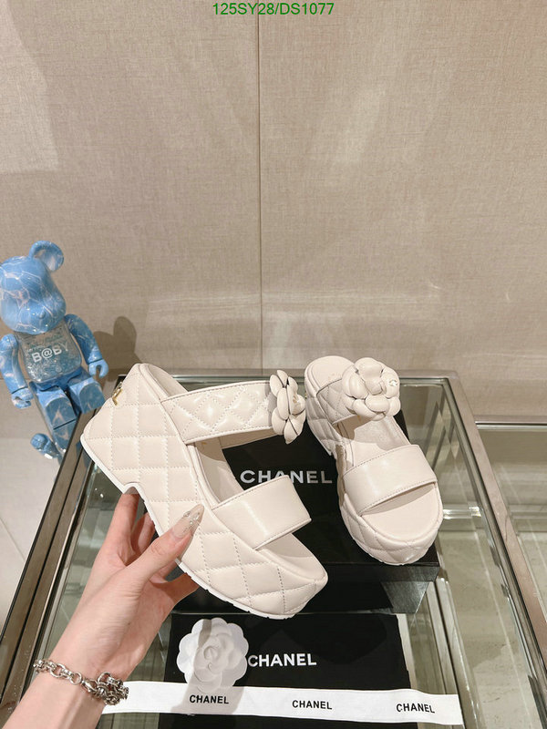 Women Shoes-Chanel Code: DS1077 $: 125USD