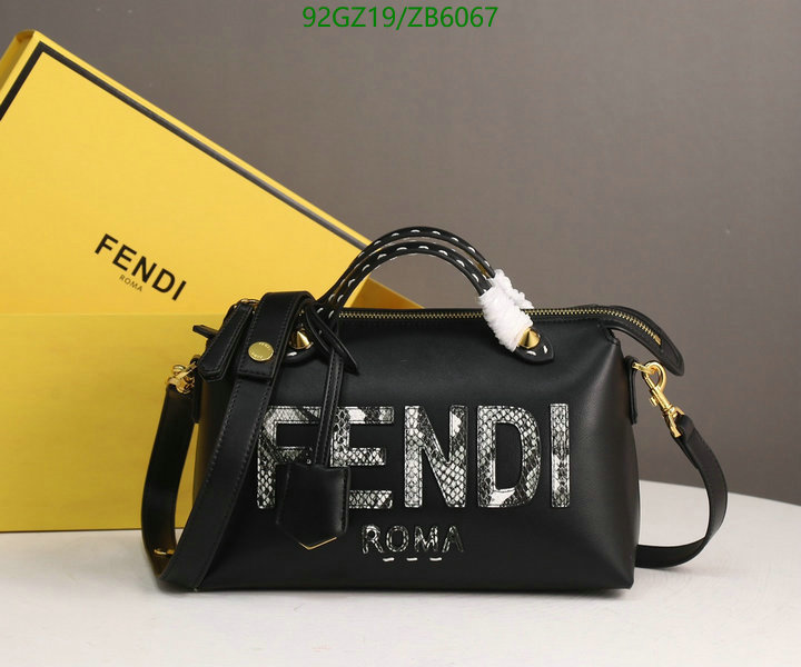 Fendi Bag-(4A)-Boston- Code: ZB6067 $: 92USD