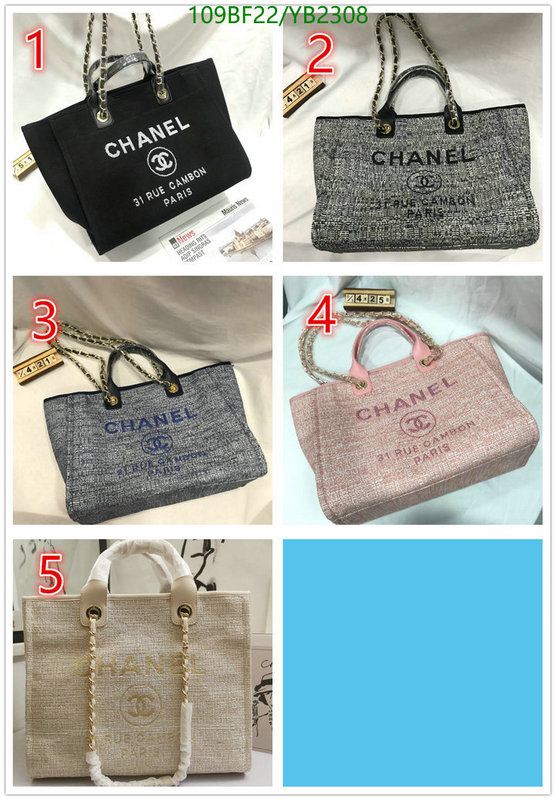 Chanel Bag-(4A)-Deauville Tote- Code: YB2308 $: 109USD