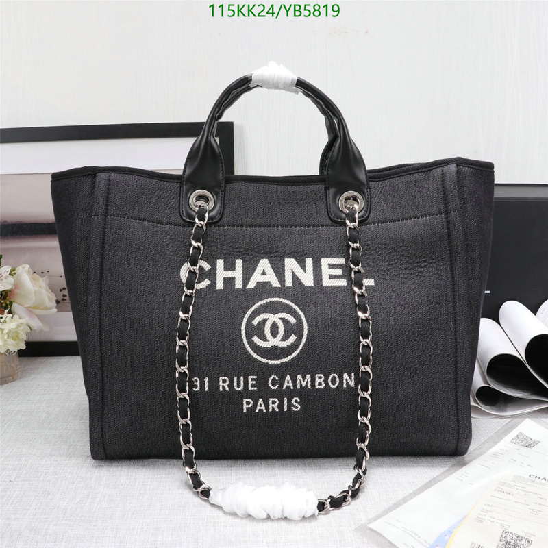 Chanel Bag-(4A)-Deauville Tote- Code: YB5819 $: 115USD