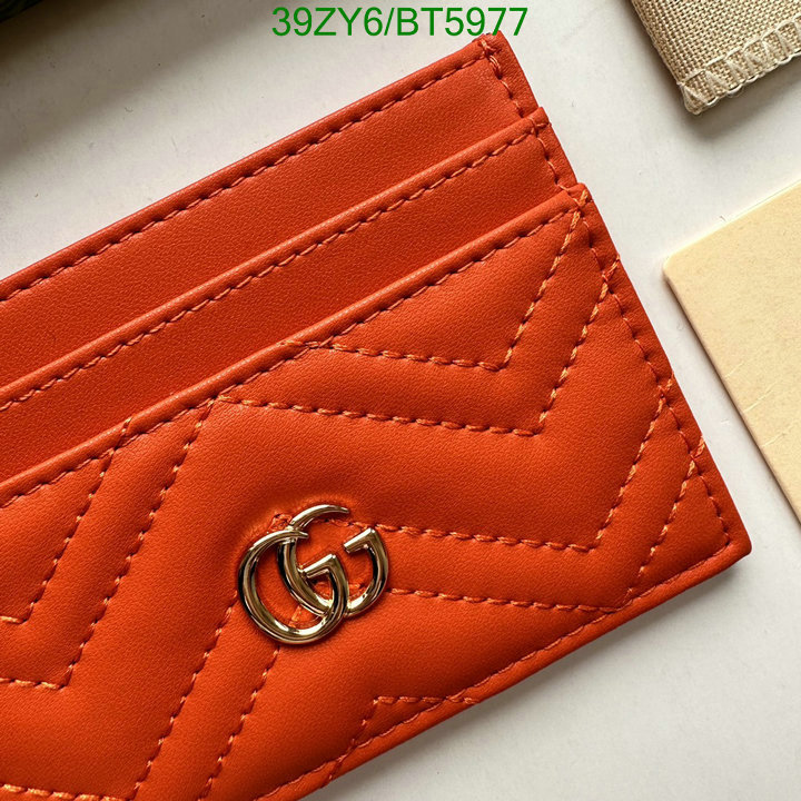 Gucci Bag-(4A)-Wallet- Code: BT5977 $: 39USD