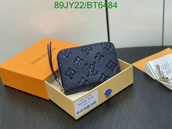 LV Bag-(Mirror)-Wallet- Code: BT6484 $: 89USD