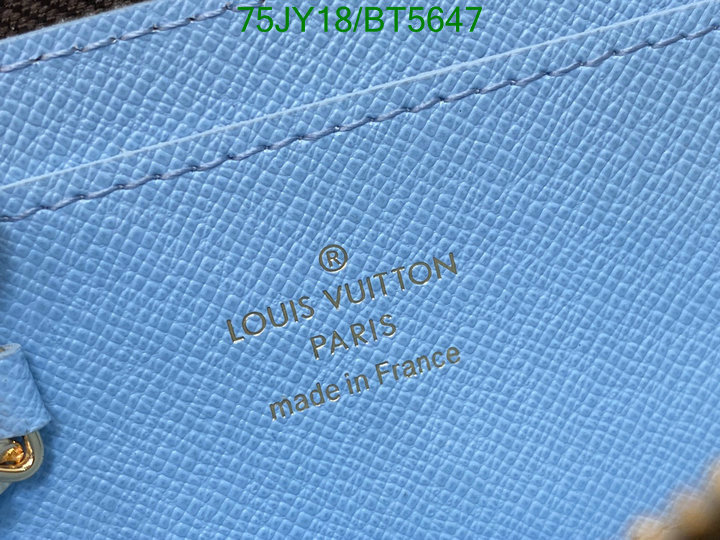 LV Bag-(Mirror)-Wallet- Code: BT5647 $: 75USD