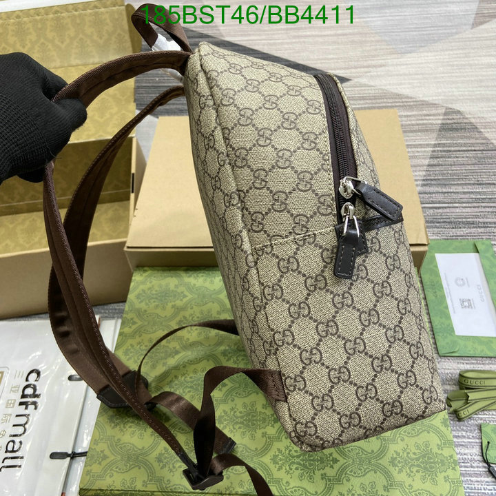Gucci Bag-(Mirror)-Backpack- Code: BB4411 $: 185USD
