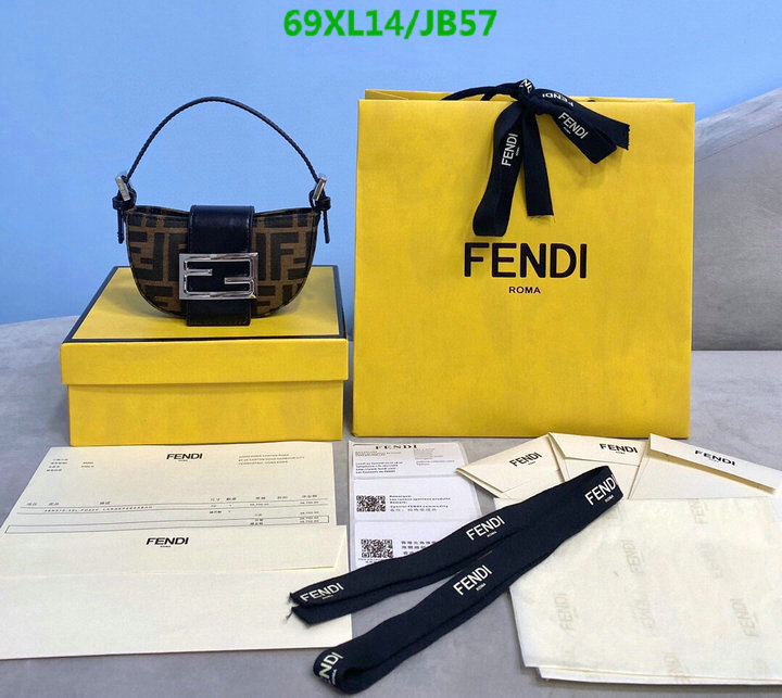 Fendi Bag-(4A)-Handbag- Code: JB57 $: 69USD