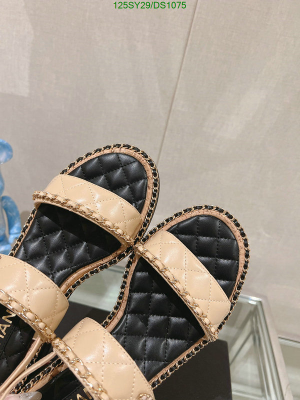 Women Shoes-Chanel Code: DS1075 $: 125USD