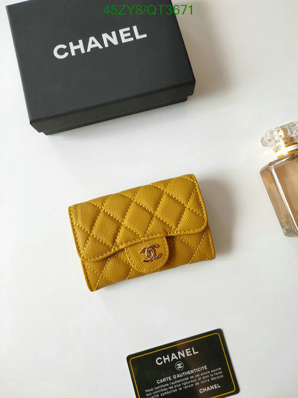 Chanel Bag-(4A)-Wallet- Code: QT3671 $: 45USD