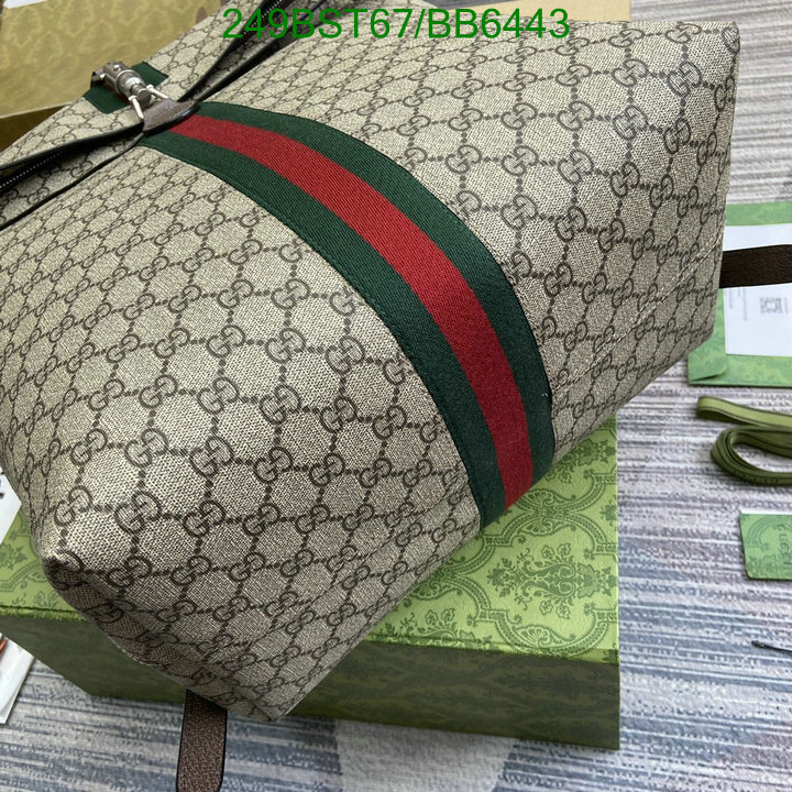 Gucci Bag-(Mirror)-Backpack- Code: BB6443 $: 249USD