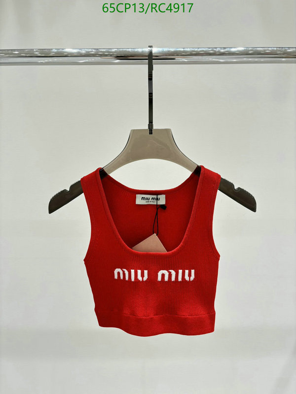 Clothing-MIUMIU Code: RC4917 $: 65USD