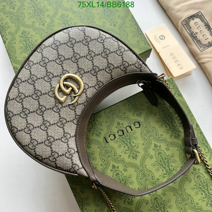 Gucci Bag-(4A)-Crossbody- Code: BB6188 $: 75USD