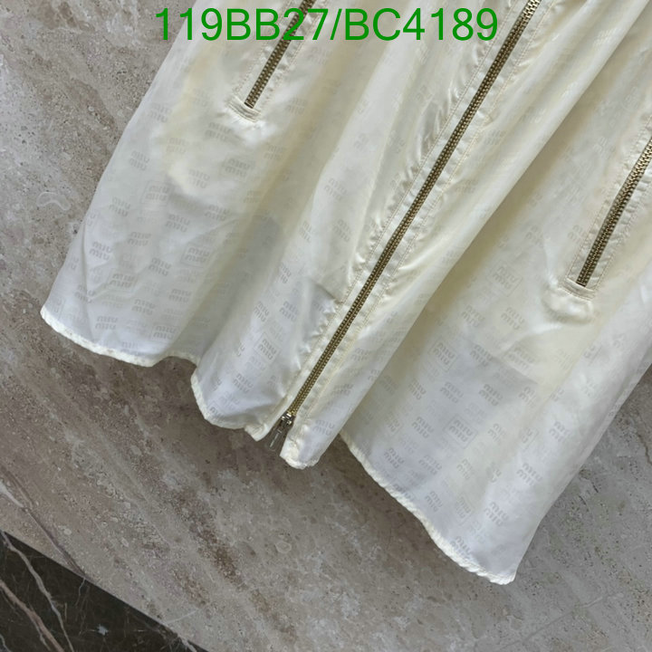 Clothing-MIUMIU Code: BC4189 $: 119USD