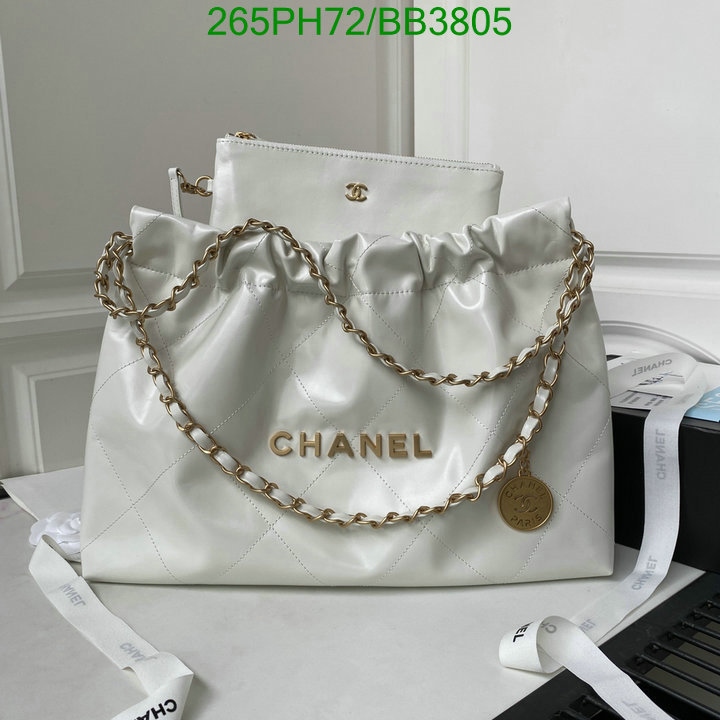 Chanel Bag-(Mirror)-Handbag- Code: BB3805 $: 265USD